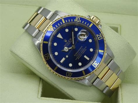 rolex submariner 16613 gold thru clasp serial engraved|Rolex Submariner 16613 review.